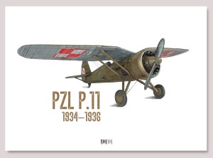 PZL P.11 — plakat