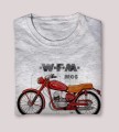 t-shirt WFM szary