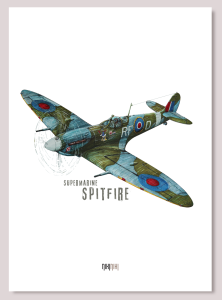 Supermarine Spitfire — plakat