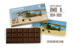 RWD-8 — czekolada mleczna z naklejką& CocoMoto