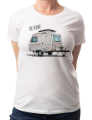 koszulka dla fanki campingu przyczepa Niewiadów