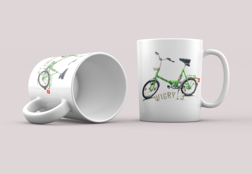 kubek z rowerem Wigry 3