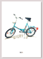 plakat dekoracyjny z rowerem Wigry 3