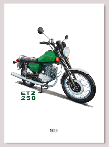 MZ ETZ 250_ZIELONA_ bialy plakat.png