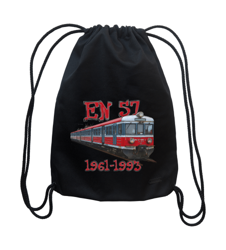 plecak z pociągiem EN57 REGIO