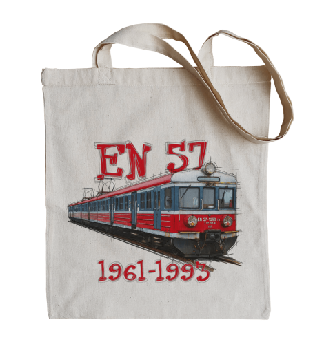 torba bawełniana pociąg EN57 REGIO