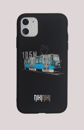 etui na telefon z tramwajem Konstal 105N