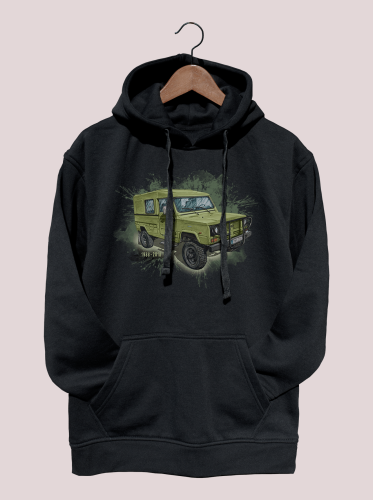 bluza z samochodem Honker