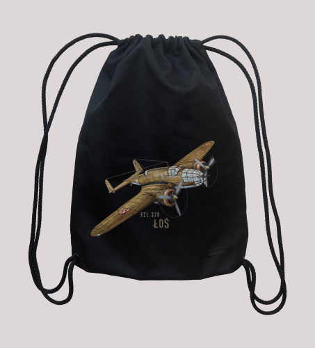plecak dla fana samolotów PZL Łoś