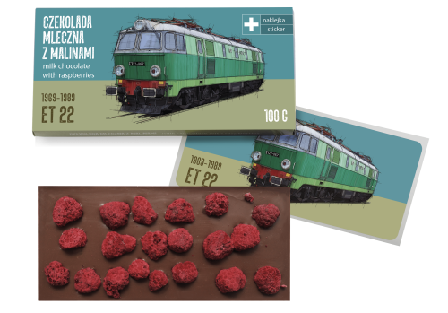 słodycze dla fana kolei ET22 BYK