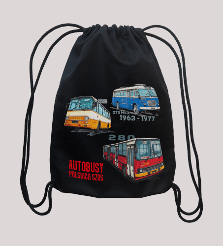 plecak dla fana autobusów Autosan, Jelcz, Ikarus