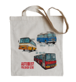 torba bawełniana dla fana autobusów