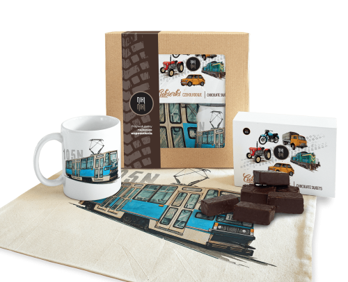 Konstal 105N - paczka dla fana tramwajów i komunikacji miejskiej