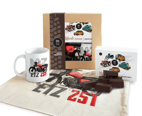 MZ ETZ 251 — paczka prezentowa dla fana motocykli