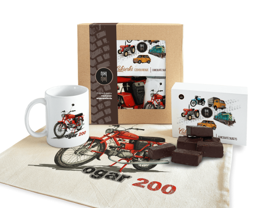 paczka prezentowa motorower Romet Ogar 200