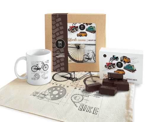Paczka prezentowa dla fana roweru