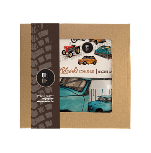 paczka prezentowa Trabant