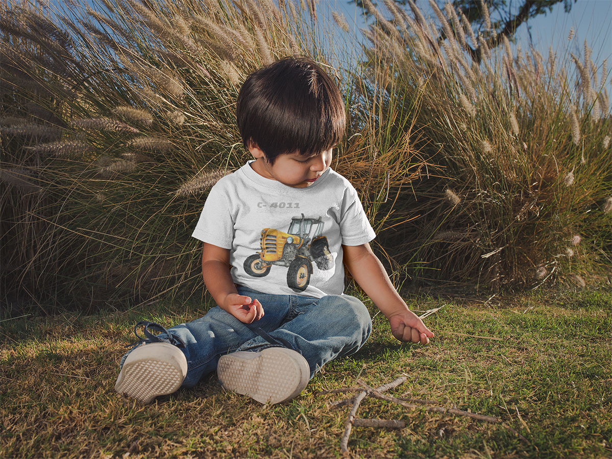 Koszulka dla dziecka z traktorem